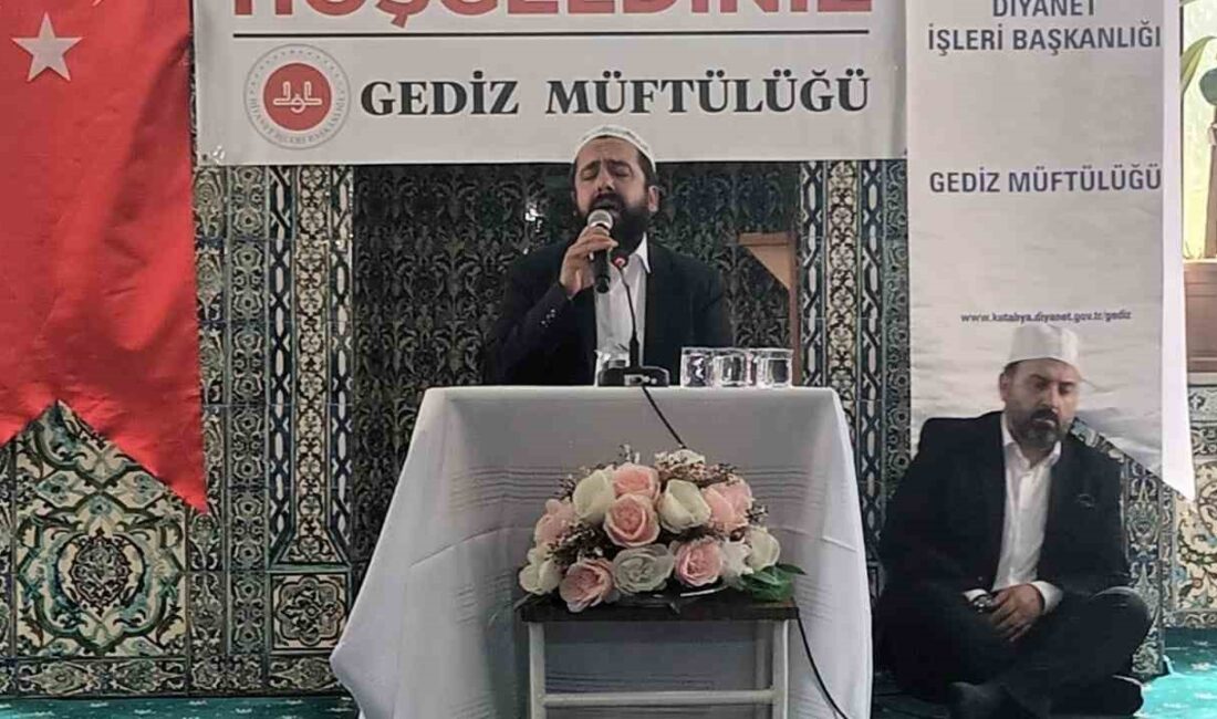 GEDİZ'DE KUR'AN-I KERİM ZİYAFETİ