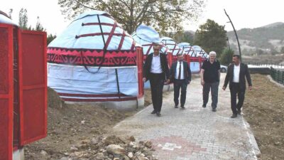 BELEDİYE BAŞKANI DOĞAN, TÜRK OTAĞI VE MESİRE ALANINDA İNCELEMELERDE BULUNDU