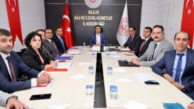 BİLECİK VALİSİ ŞEFİK AYGÖL AİLE VE SOSYAL HİZMETLER İL MÜDÜRLÜĞÜNDE