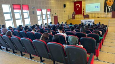 ALTINTAŞ MYO ÖĞRENCİLERİ SİBER SUÇLARA KARŞI BİLGİLENDİRİLDİ