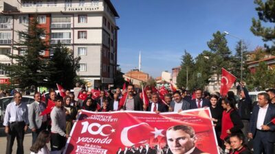 ALTINTAŞ’TA CUMHURİYET YÜRÜYÜŞÜ