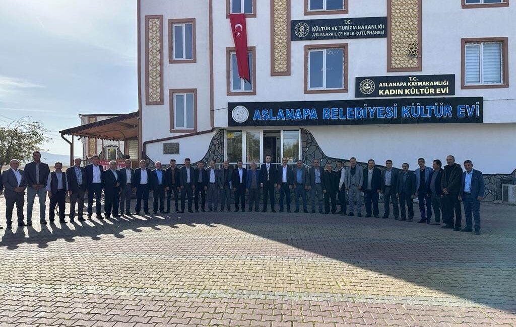 ASLANAPA’DA KÖYLERE HİZMET GÖTÜRME BİRLİĞİ OLAĞAN TOPLANTISI