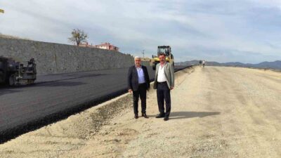 BAŞKAN ÇALIŞKAN, HİSARCIK-GEDİZ YOLUNDA İNLEMELERDE BULUNDU