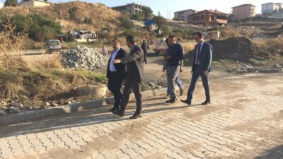 BAŞKAN DOĞAN, EMET’İN ÜST YAPI ÇALIŞMALARINI YERİNDE İNCELEDİ