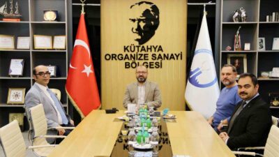 BAŞSAVCI UZUN, KÜTAHYA OSB YÖNETİMİNİ ZİYARET ETTİ