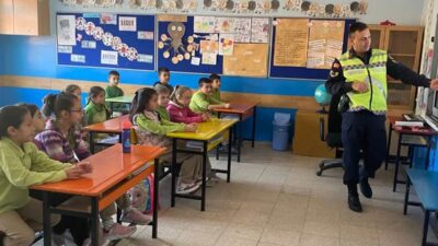 EMET’TE 628 ÖĞRENCİYE, TEMEL TRAFİK VE İLK YARDIM KONUSUNDA EĞİTİM