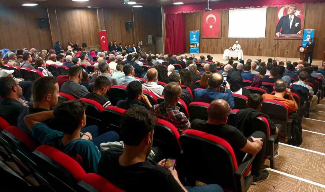 GEDİZ’DE İMAN VE İSTİKAMET KONULU KONFERANS