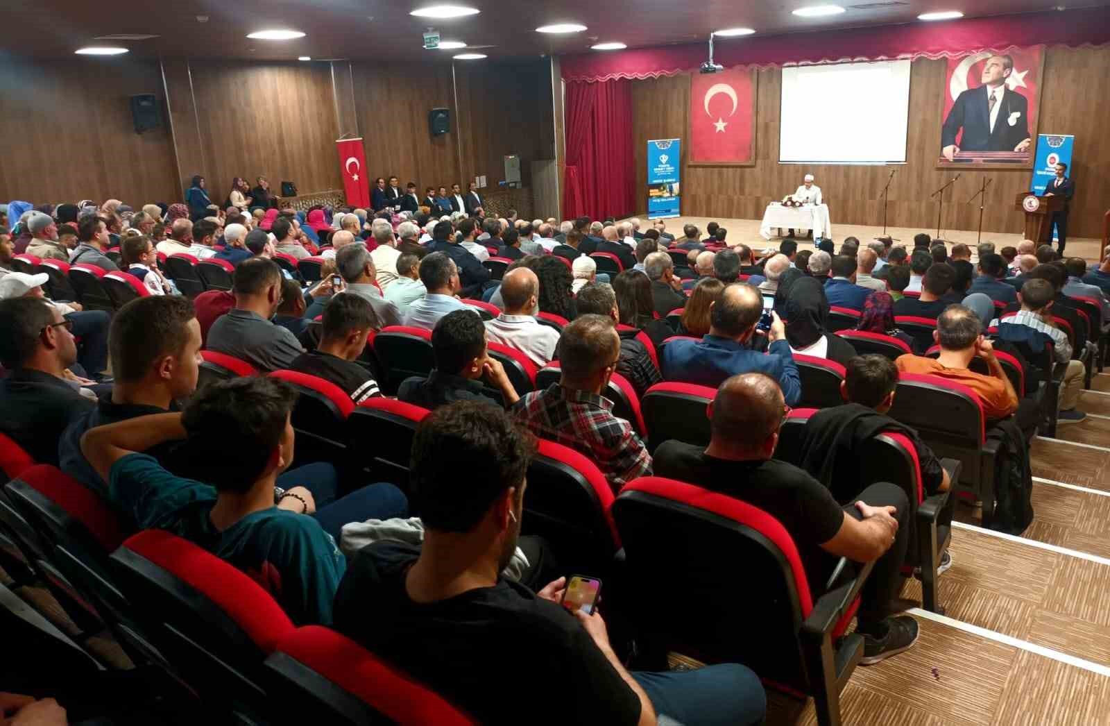 Gediz’de iman ve istikamet konulu konferans