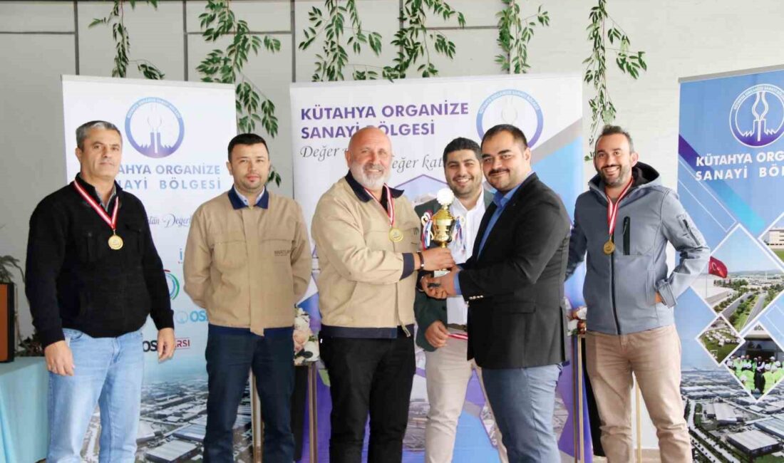 KÜTAHYA ORGANİZE SANAYİ BÖLGESİ’NDEKİ TAVLA TUTKUNLARINI BİR ARAYA GETİREN 2.