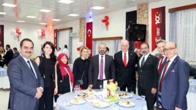 KÜTAHYA OSB YÖNETİMİ, CUMHURİYET BAYRAMI RESEPSİYONU KATILIM SAĞLADI