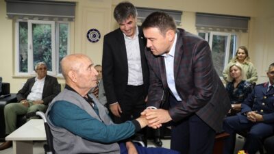 KÜTAHYA PROTOKOLÜ HUZUREVİ SAKİNLERİNİ ZİYARET ETTİ