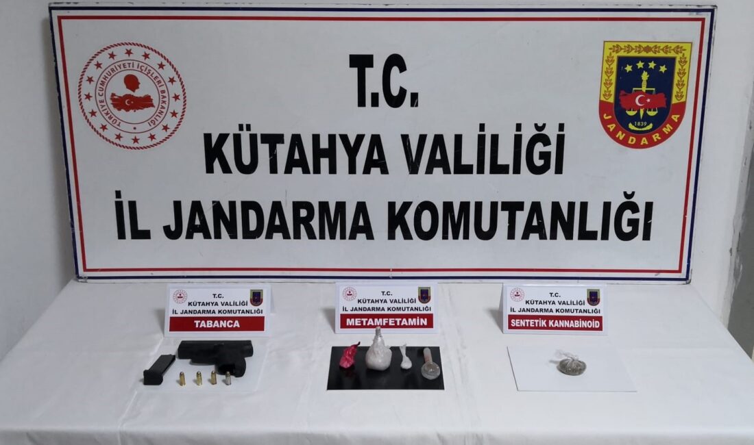 KÜTAHYA’DA JANDARMANIN UYUŞTURUCU OPERASYONU