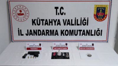 KÜTAHYA’DA JANDARMANIN UYUŞTURUCU OPERASYONU