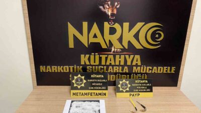 KÜTAHYA’DA ŞÜPHE ÜZERİNE DURDURULAN ARAÇTA UYUŞTURUCU MADDE ELE GEÇİRİLDİ