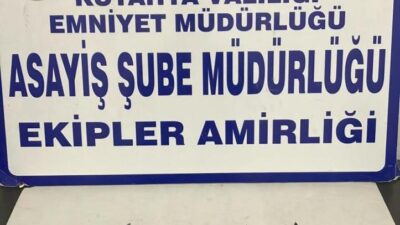 KÜTAHYA’DA YAYA DEVRİYE EKİPLERİNİN FAALİYETLERİ