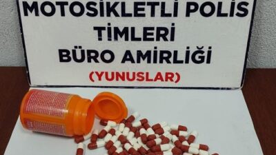 KÜTAHYA’DA YUNUS TİMLERİNCE UYUŞTURUCU HAP ELE GEÇİRİLDİ