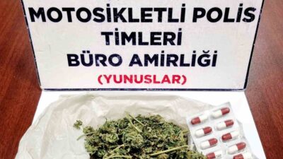 KÜTAHYA’DA YUNUS TİMLERİNCE UYUŞTURUCU MADDE ELE GEÇİRİLDİ