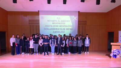 KÜTAHYA’DA ÖĞRENCİLERE DOLANDIRICILIK VE KORUNMA YÖNTEMLERİ ANLATILDI