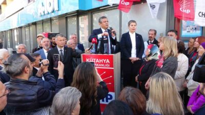 CHP GRUP BAŞKANI VE GENEL BAŞKAN ADAYI ÖZGÜR ÖZEL, CHP