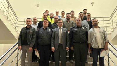 SİMAV İLÇE EMNİYET MÜDÜRLÜĞÜ PERSONELİNE BAŞARI BELGESİ