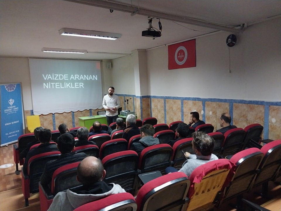 Simav’da yüz yüze vaaz semineri