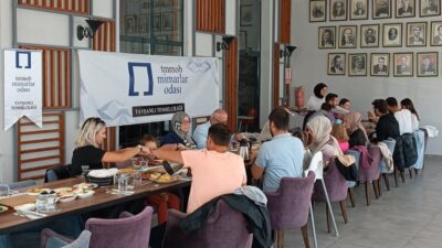 TAVŞANLI MİMARLAR ODASI'NDA KAHVALTI BULUŞMASI
