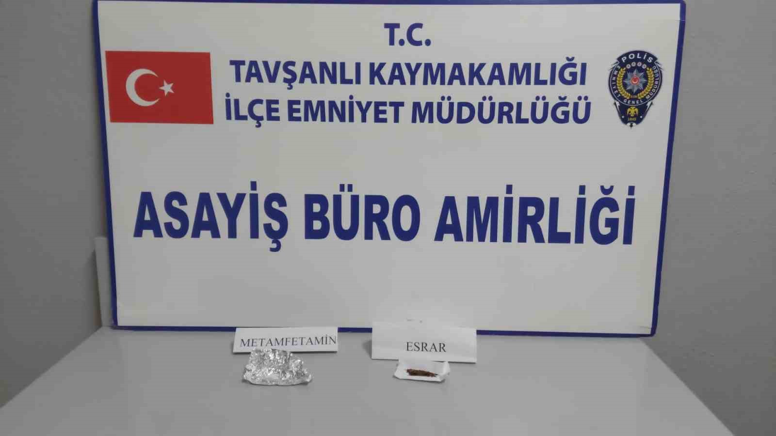 Tavşanlı’da ’Narkotik’ yakalamaları