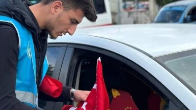 ÜLKÜ OCAKLARI TAVŞANLI İLÇE BAŞKANLIĞINDAN 5 BİN ADET TÜRK BAYRAĞI