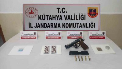 ALTINTAŞ’TA KÖY EVİNDE UYUŞTURUCU ELE GEÇİRİLDİ