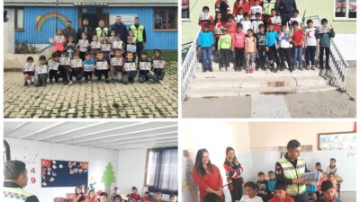 ASLANAPA’DA TRAFİK GÜVENLİĞİ EĞİTİMİ