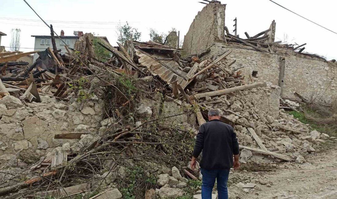 EMET’TE ÇIKAN YANGINDA YAŞLI