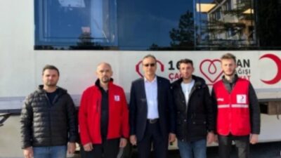 EMET'TE KIZILAY'A 60 ÜNİTE KAN BAĞIŞI