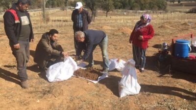 EMET’TE TOPRAK ANALİZİ NUMUNE ALIM ÇALIŞMASI