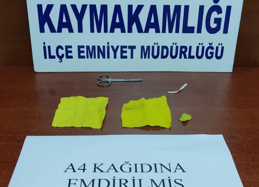 GEDİZ’DE A4 KAĞIDINA EMDİRİLMİŞ