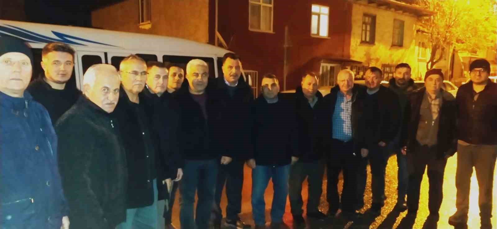 HİSARCIK’TA UMRE KAFİLESİ DUALARLA UĞURLANDI