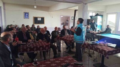 KÜTAHYA’DA ÇİFTÇİLERE AHUDUDU YETİŞTİRİCİLİĞİ ANLATILDI