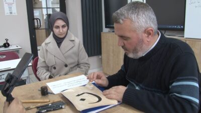 KÜTAHYA'DA 'HÜSN-İ HAT KURSU'NA İLGİ