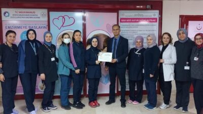 KÜTAHYA’DA KADIN HASTALIKLARI VE DOĞUM KLİNİĞİNE TEŞEKKÜR BELGESİ