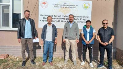 KÜTAHYA’DA KKYDP HAK EDİŞ KONTROLLERİ MAKİNE VE GES PROJELERİYLE DEVAM