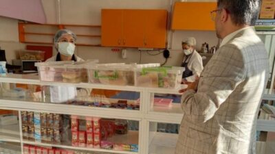 KÜTAHYA’DA OKULLARDA KANTİN VE YEMEKHANE DENETİMLERİ