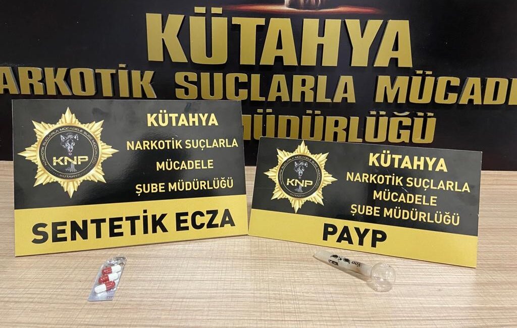 KÜTAHYA’DA UYUŞTURUCU TACİRİ ŞAHIS