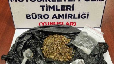 KÜTAHYA’DA YUNUS TİMLERİ BİR ARAÇTA UYUŞTURUCU ELE GEÇİRDİ