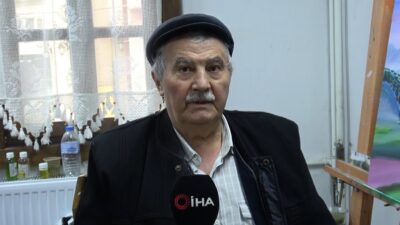 KÜTAHYALI ÇOBAN RESSAM HALİL KIRKIL 33 YILDIR DOĞAYI RESMEDİYOR