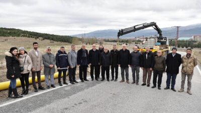 KÜTAHYA'NIN SEYİTÖMER BELDESİ DOĞALGAZA KAVUŞUYOR