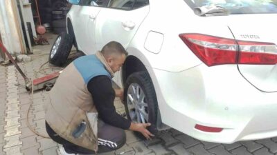 LASTİKÇİLERDE KIŞ LASTİĞİ YOĞUNLUĞU