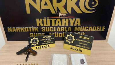 KÜTAHYA'DA UYUŞTURUCU OPERASYONUNDA YAKALANAN 2 KİŞİDEN 1’İ TUTUKLANDI