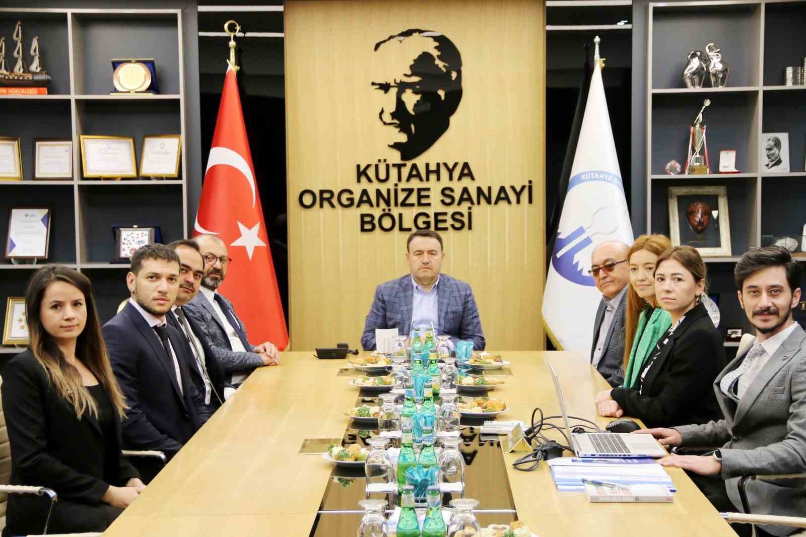 VALİ MUSA IŞIN, KÜTAHYA ORGANİZE SANAYİ BÖLGESİNİ ZİYARET ETTİ