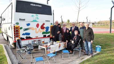 KÜTAHYA BELEDİYE BAŞKANI IŞIK YEDİGÖLLER'DE KARAVANCILARI ZİYARET ETTİ