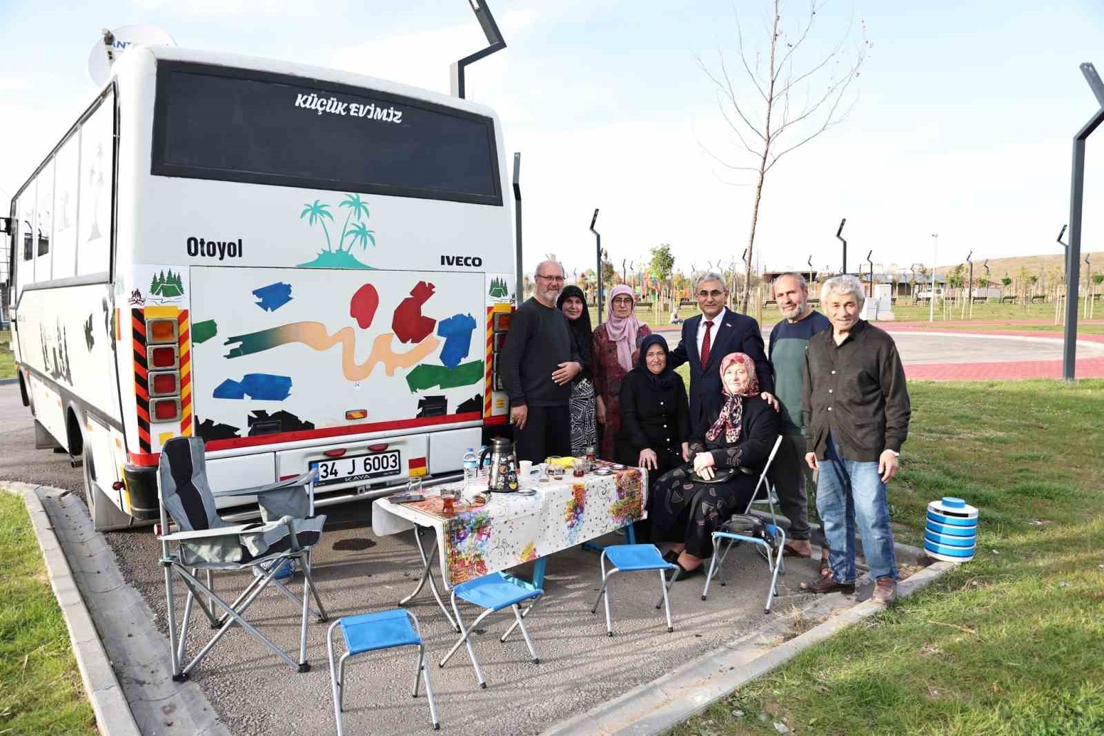 KÜTAHYA BELEDİYE BAŞKANI IŞIK YEDİGÖLLER'DE KARAVANCILARI ZİYARET ETTİ