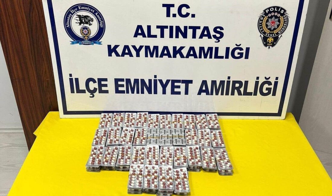 ALTINTAŞ’TA ÇANTASINDA BİN 890